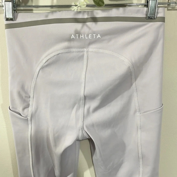 NWT Athleta Ultimate Stash Pocket Ignite 7/8 Tight Lavender XS - Picture 6 of 16